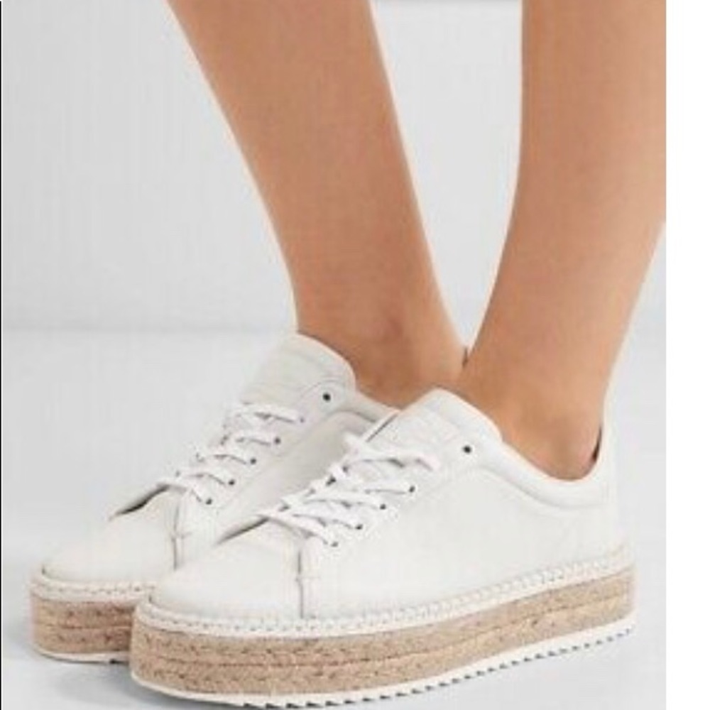 Rag & Bone Kent Leather Espadrille Platform